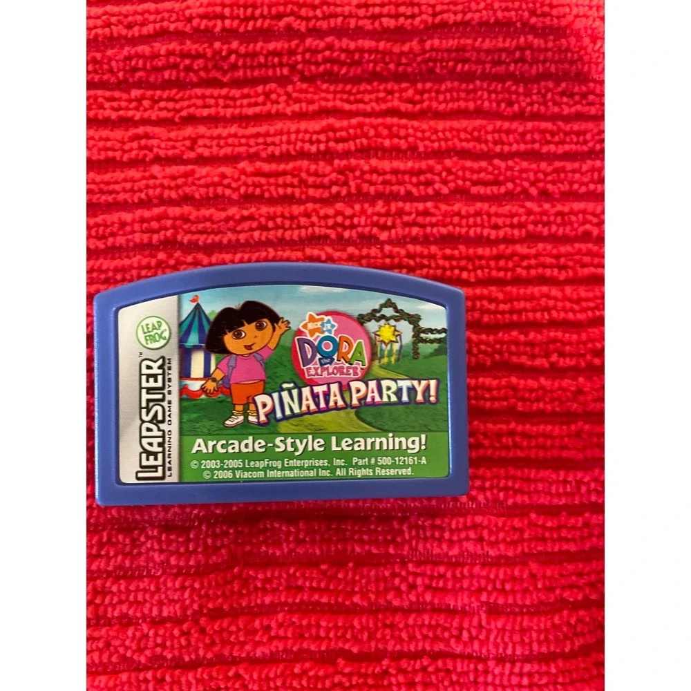 LeapFrog Leapster Learning Game Lot 8 Disney Princess Nemo Dora Up Kai-Lan